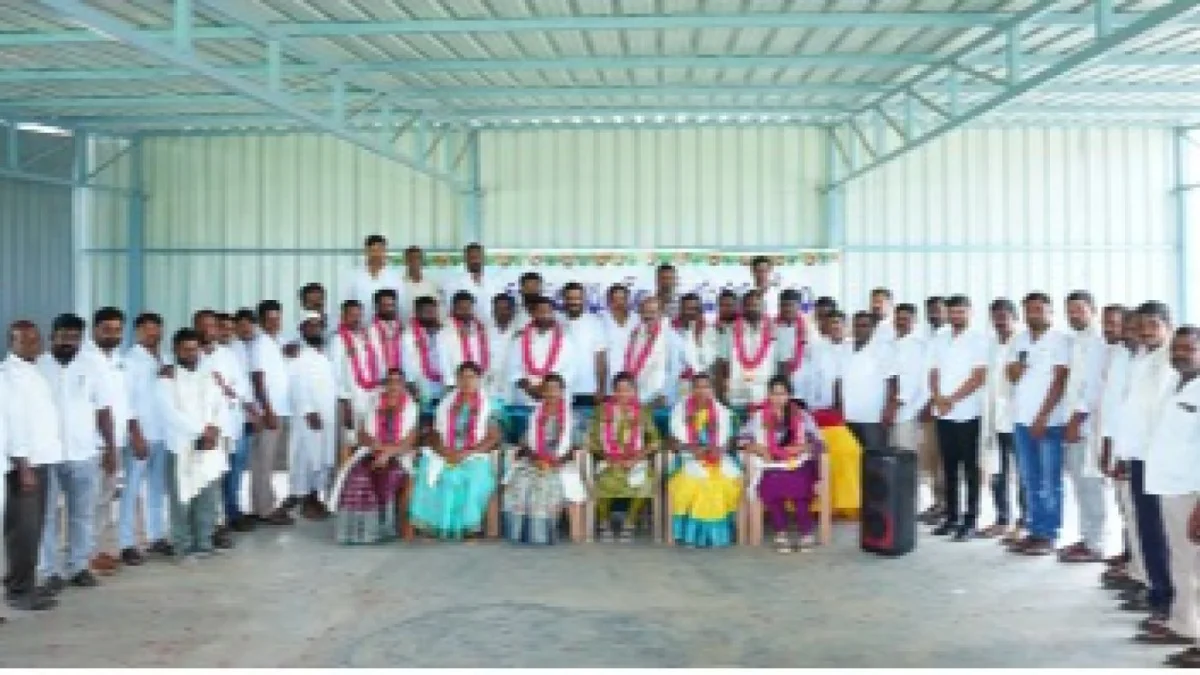 Kavali Kondaiah Yadav was unanimously elected as the President of Mandal Sarpanchs Association